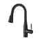 Kibi Bari Single Handle Pull Down Kitchen & Bar Sink Faucet, Matte Black KKF2015MB - alternate 1